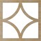 Ekena Millwork Statesman Wood Fretwork Pierced Ceiling Medallion, Birch, 20"OD x 12 3/4"ID x 3/8"T CMWP20X20X0375STBI - alternate 4